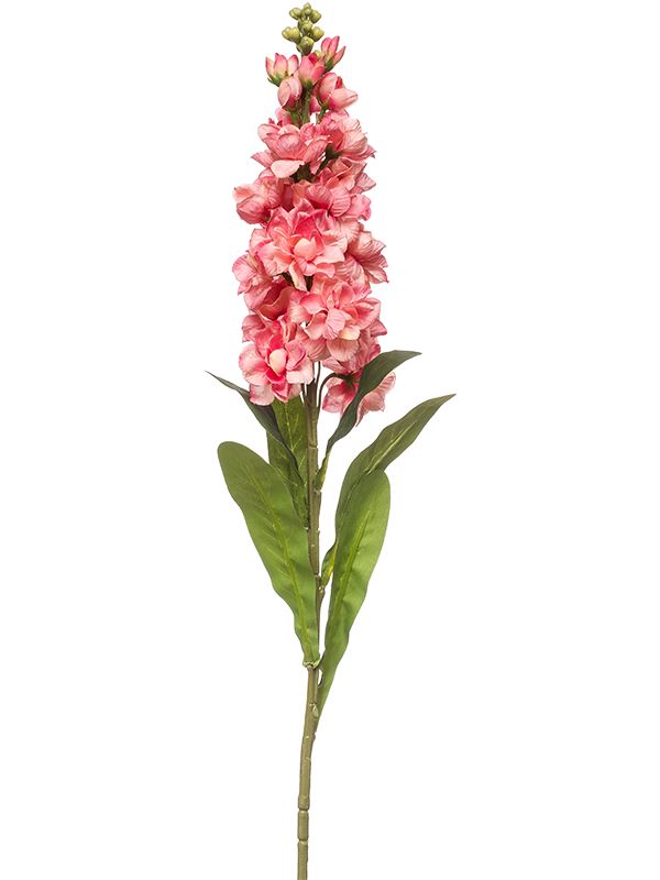 Matthiola Artificial Plant Premium Faux 80cm Height Artificial Plants