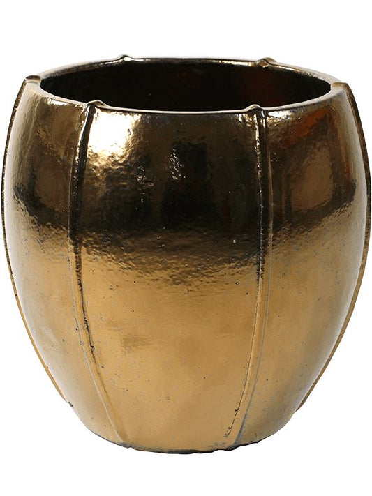Moda Plant Pot 55cm Height 45cm Dia Emperor Gold Pots & Planters