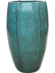 Moda Plant Pot 74cm Height 35cm Dia Emperor Turquoise Pots & Planters