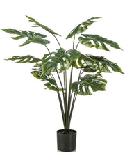 Monstera Artificial Plant Premium Faux 95cm Height Artificial Plants
