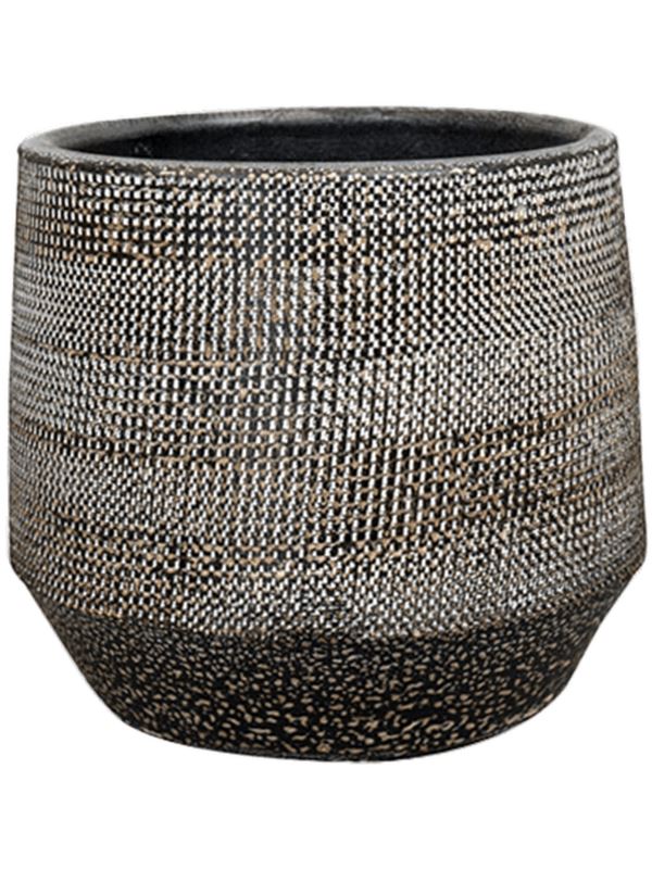 Norell Plant Pot 13cm Height 12cm Dia Pot Latte Brown