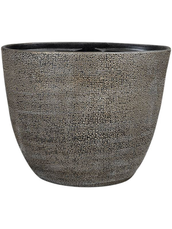 Norell Plant Pot 26cm Height 12cm Dia Planter Latte Brown