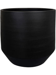 Norell Plant Pot 28cm Height 26cm Dia Pot Black