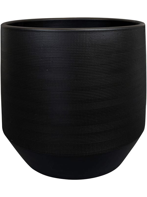Norell Plant Pot 38cm Height 39cm Dia Pot Black