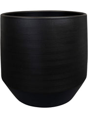 Norell Plant Pot 38cm Height 39cm Dia Pot Black