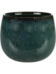 Odile Plant Pot 17cm Height 17cm Dia Pot Petrol