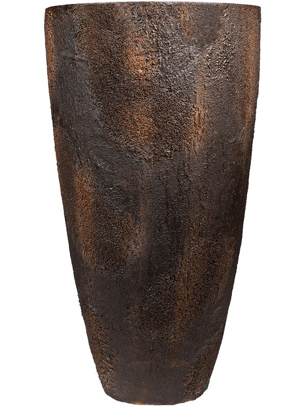 Oyster Plant Pot 126cm Height 66cm Dia Hugo XXL Imperial Brown Pots & Planters