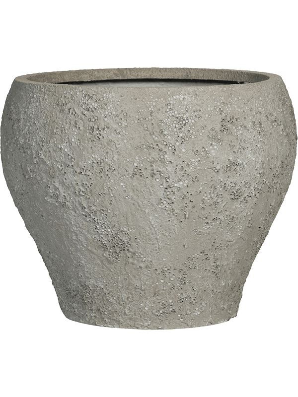 Oyster Plant Pot 33cm Height 38cm Dia Claire XS Imperial White Pots & Planters