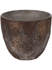 Oyster Plant Pot 36cm Height 40cm Dia Jesslyn XS Imperial Brown Pots & Planters