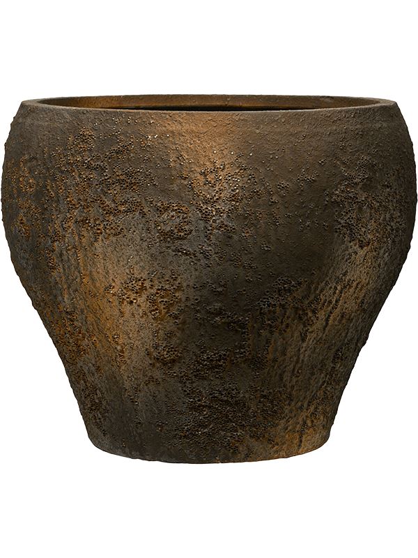 Oyster Plant Pot 44cm Height 52cm Dia Claire S Imperial Brown Pots & Planters
