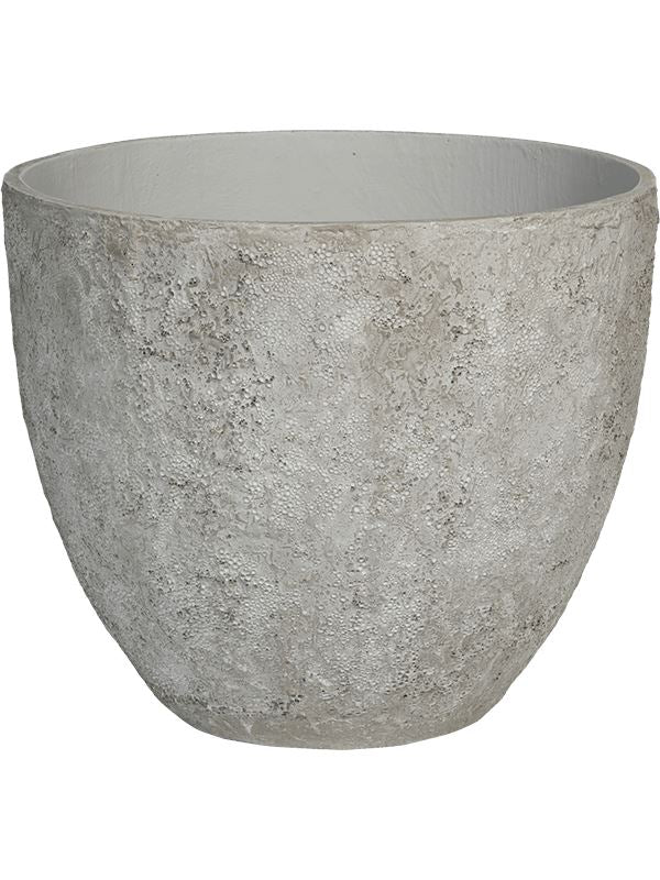 Oyster Plant Pot 52cm Height 58cm Dia Jesslyn M Imperial White Pots & Planters