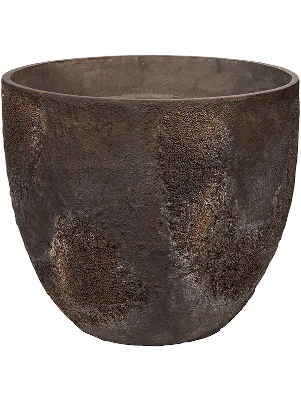 Oyster Plant Pot 61cm Height 68cm Dia Jesslyn L Imperial Brown Pots & Planters