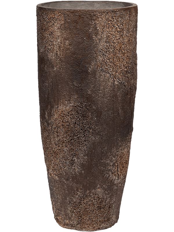 Oyster Plant Pot 80cm Height 34cm Dia Dax L Imperial Brown Pots & Planters