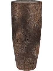 Oyster Plant Pot 80cm Height 34cm Dia Dax L Imperial Brown Pots & Planters