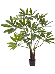 Philodendron Artificial Plant Premium Faux 100cm Height Artificial Plants