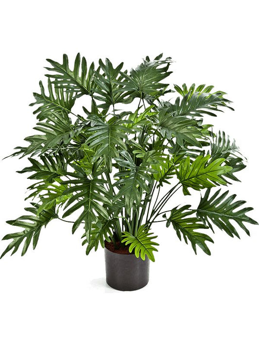 Philodendron Artificial Plant Premium Faux 75cm Height Artificial Plants