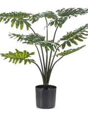 Philodendron Artificial Plant Premium Faux 80cm Height Artificial Plants