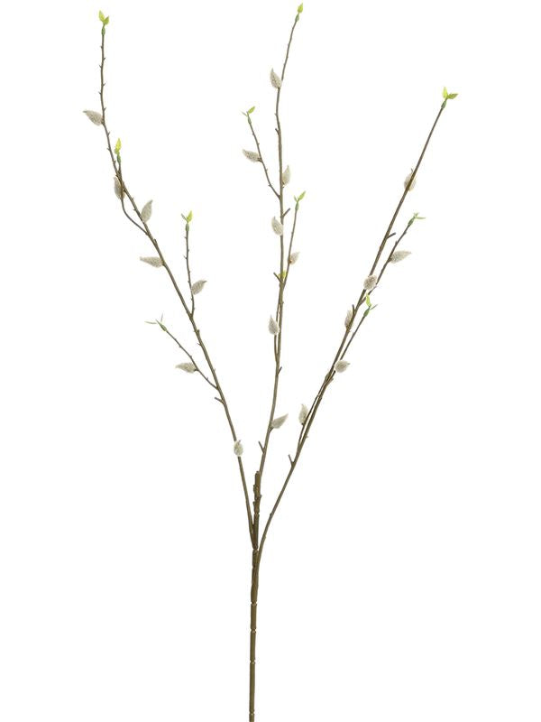 Pussy Willow Artificial Plant Premium Faux 80cm Height Artificial Plants