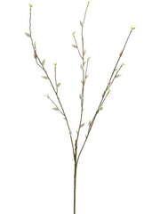 Pussy Willow Artificial Plant Premium Faux 80cm Height Artificial Plants