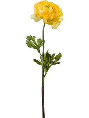 Ranunculus Spray 50 cm Artificial Plant Premium Faux 50cm Height Artificial Plants