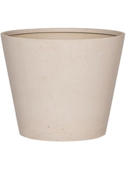Refined Plant Pot 40cm Height 47cm Dia Bucket S Natural White