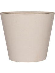 Refined Plant Pot 50cm Height 54cm Dia Bucket M Natural White