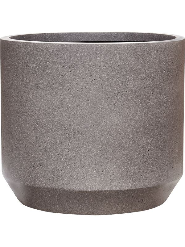 Rotunda Urban Plant Pot 40cm Height 41cm Dia Cylinder Urban Cool Grey Pots & Planters
