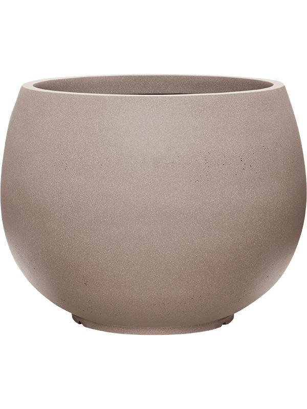 Rotunda Urban Plant Pot 46cm Height 48cm Dia Globe Urban Cement Grey Pots & Planters