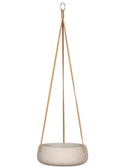 Rough Plant Pot 9cm Height 20cm Dia Eileen (hanging) S Grey Washed