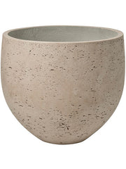 Rough Plant Pot 28cm Height 30cm Dia Mini Orb L Grey Washed Pots & Planters