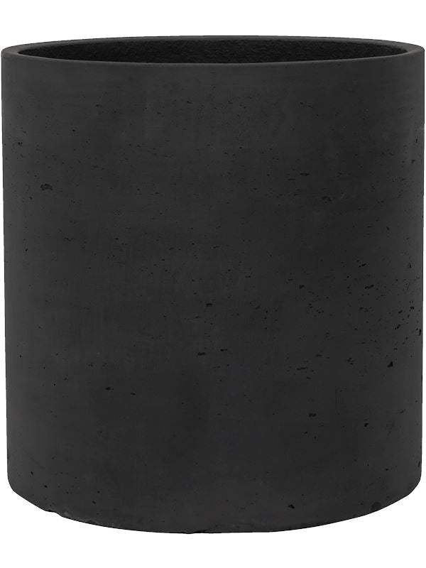 Rough Plant Pot 40cm Height 37cm Dia Max M Black Washed Pots & Planters