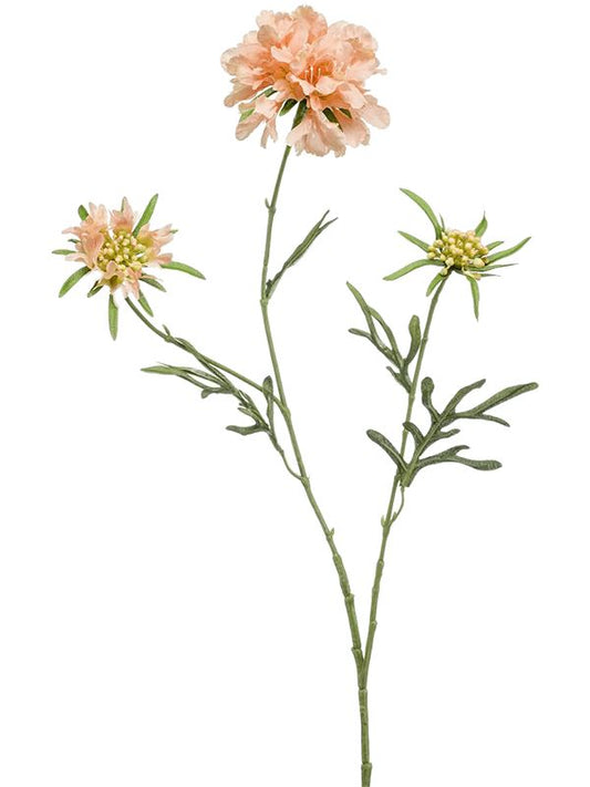 Scabiosa Artificial Plant Premium Faux 77cm Height Artificial Plants