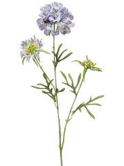 Scabiosa Artificial Plant Premium Faux 77cm Height Artificial Plants