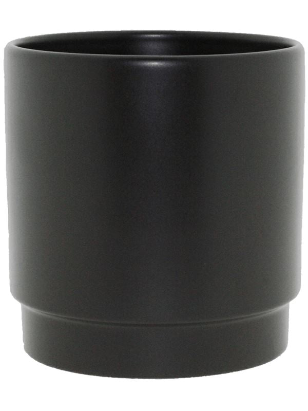 Sense Plant Pot 25cm Height 23cm Dia Pot Matt Anthracite Pots & Planters