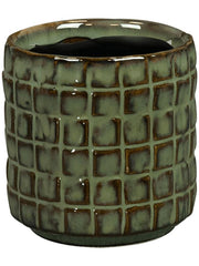 Stian Plant Pot 7cm Height 6cm Dia Pot Moss Green