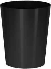 Stiel Conica Plant Pot 57cm Height 47cm Dia With RVS plate with coupling nut M12 RAL 9011 mat