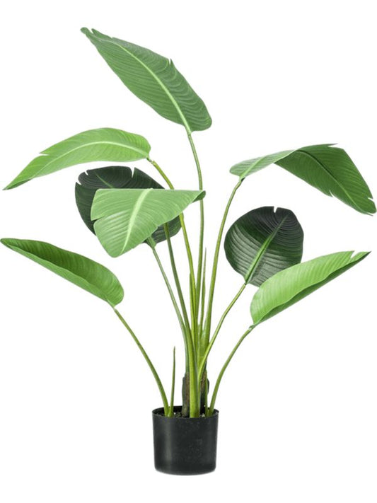 Strelitzia Artificial Plant Premium Faux 120cm Height Artificial Plants
