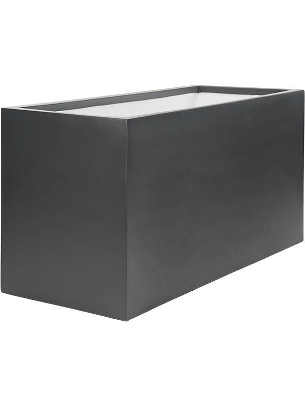 Stretto Plant Pot 60cm Height 42cm Dia High Box Anthracite Pots & Planters