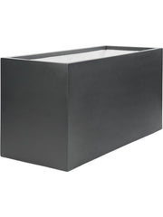 Stretto Plant Pot 60cm Height 42cm Dia High Box Anthracite Pots & Planters