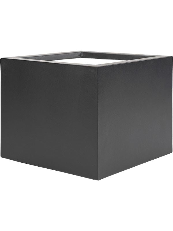 Stretto Plant Pot 60cm Height 72cm Dia Low Cube Anthracite Pots & Planters