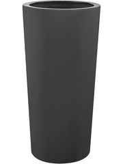 Stretto Plant Pot 68cm Height 28cm Dia Vase Anthracite Pots & Planters