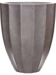 Striata Urban Plant Pot 80cm Height 56cm Dia Partner Urban Cool Grey Pots & Planters