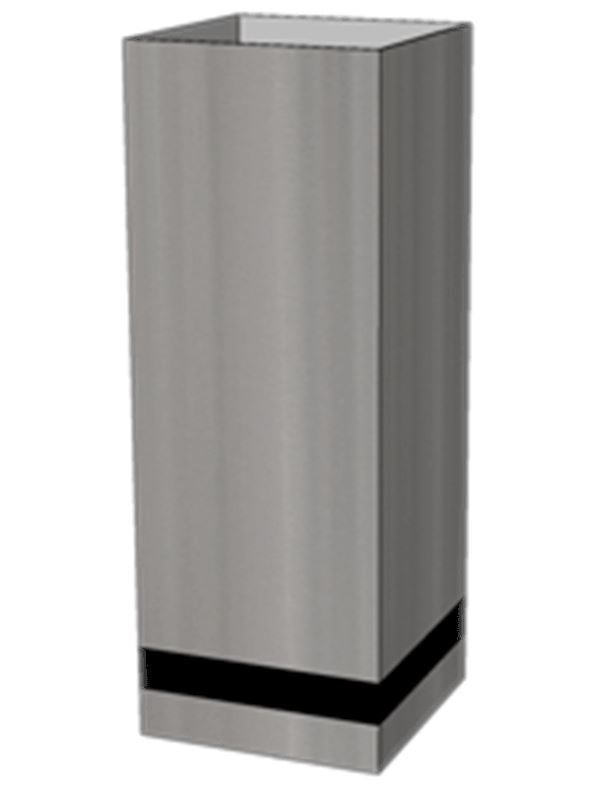 Superline Trend Plus Plant Pot 82cm Height 28cm Dia On wheels Pots & Planters