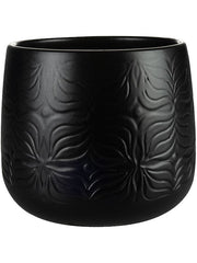 Sytse Plant Pot 13cm Height 12cm Dia Pot Matt Black