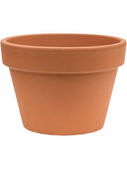 Terra Cotta Plant Pot 17cm Height 24cm Dia Flowerpot Pots & Planters