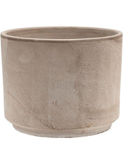 Terra Cotta Plant Pot 21cm Height 24cm Dia Flowerpot Grey Pots & Planters