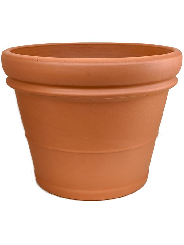 Terra Cotta Plant Pot 58cm Height 70cm Dia Doppio Bordo Pots & Planters
