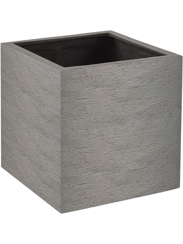 Terreno Plant Pot 40cm Height 32cm Dia Cube Clay Pots & Planters