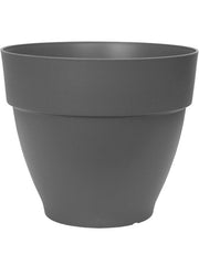 Vibia Plant Pot 17cm Height 19cm Dia Campana Round Anthracite Pots & Planters