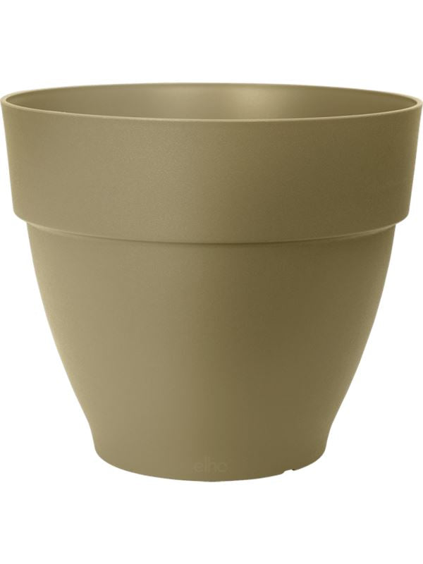 Vibia Plant Pot 17cm Height 19cm Dia Campana Round Sage Green Pots & Planters